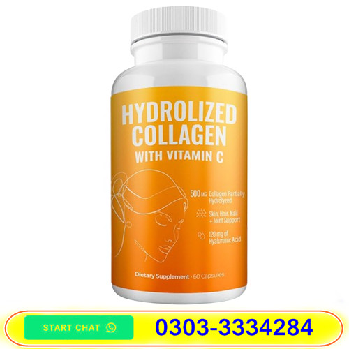 Aura Hydrolyzed Collagen With Vitamin C Capsules  Price in Pakistan